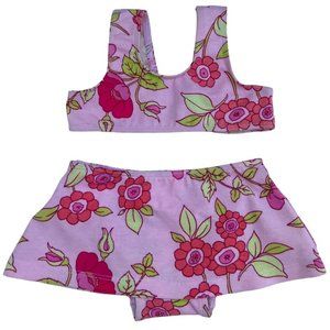 Baby Lulu Two Piece Swim Bathing Suit Erin Murphy Toddler 12M